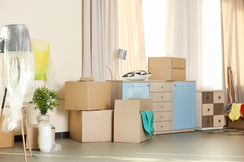 Removal team supporting a same day move in Holland Park