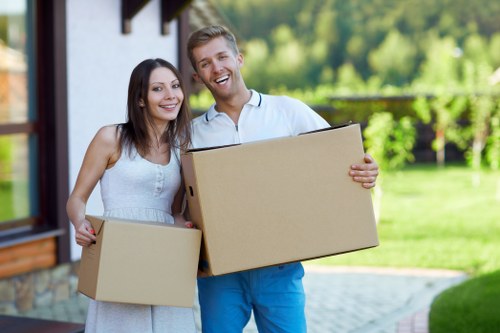 Quote paperwork and moving checklist for a free estimate
