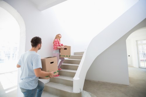 Local packing materials for a move in Holland Park