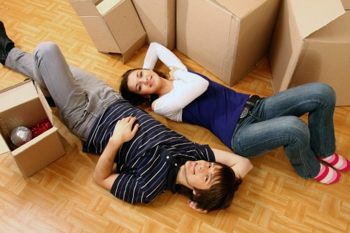 Careful delivery and collection service for Holland Park homes